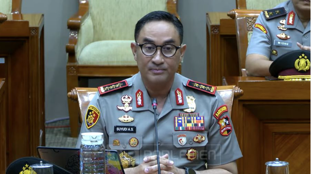 Pelantikan Kapolri Suyudi Ario Seto