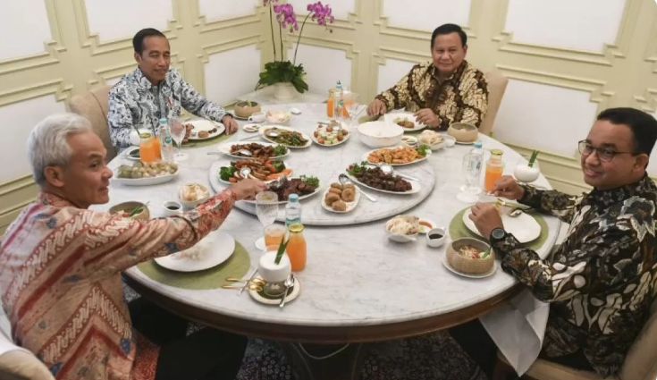 Rembuk Indonesia Puji Langkah Jokowi Makan Siang
